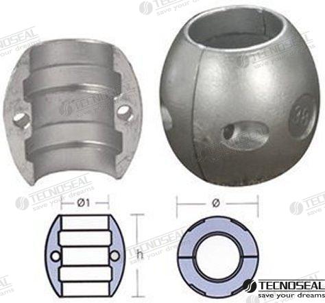 SHAFT ANODE 25MM.