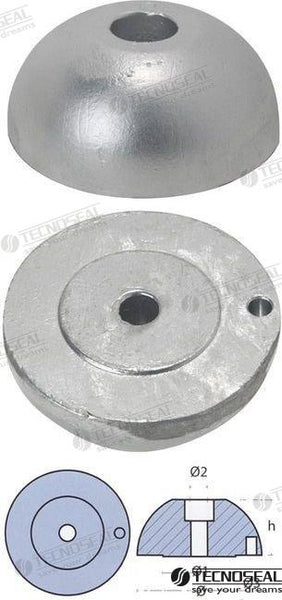 Anode Zinc propeller nut Ø60