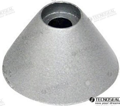 Anode Aluminium - Sleipner propeller nut Ø25,6 H.15