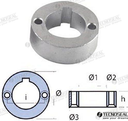 Anod Zink, shaft ring - Dufur