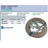 WINCH CABLE & HOOK 5mm*10m