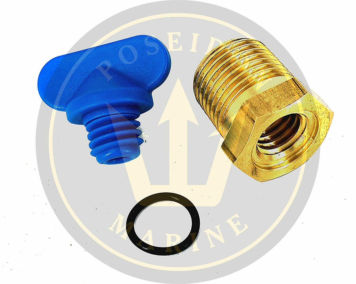 Manifold Drain Plug kit for GM Volvo Penta RO: 479956 4.3 5.0 5.7 7.4 8.2